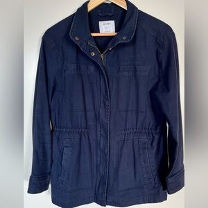 Old Navy Women’s Navy Blue Utility Jacket S